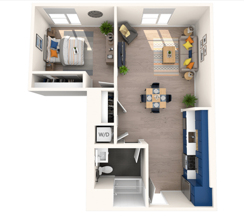 UNIT B1 at Junction 4121, California, 90029